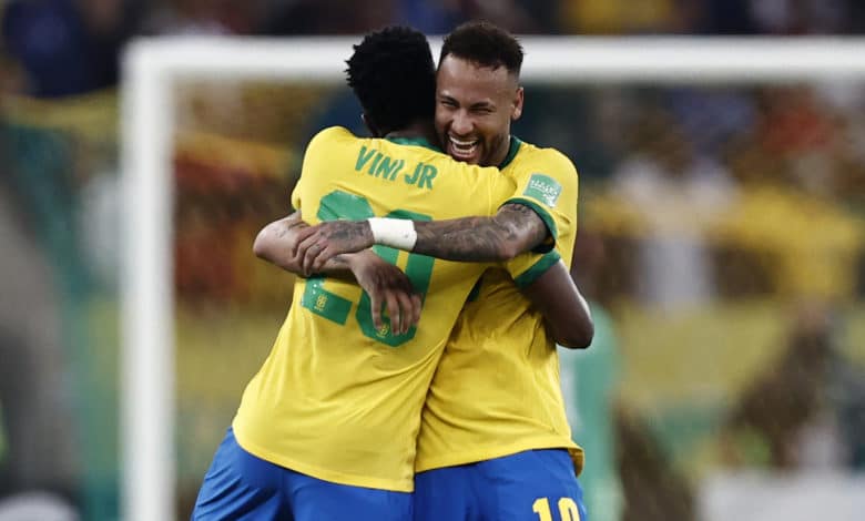 Selección Brasil Vini JR Neymar