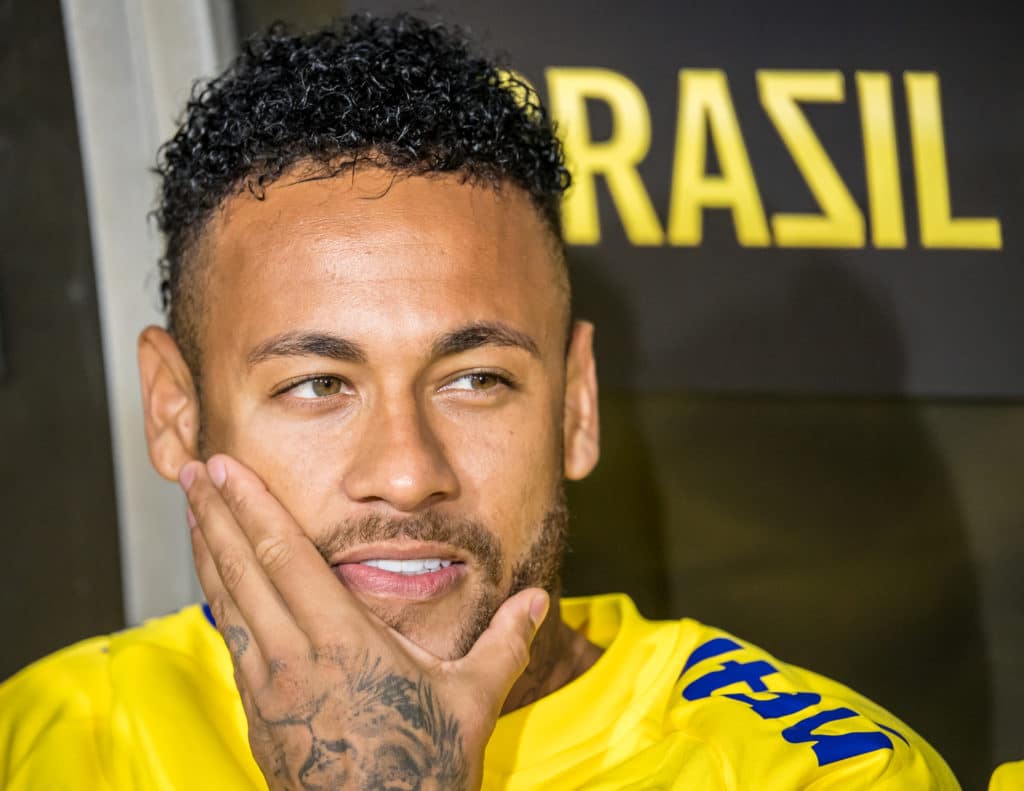 Neymar en la lista de Brasil