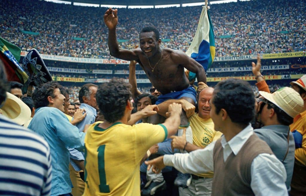 Pele of Brazil Mundial 2026 estadio azteca