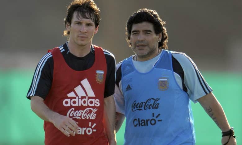 Lionel Messi vs Diego Maradona