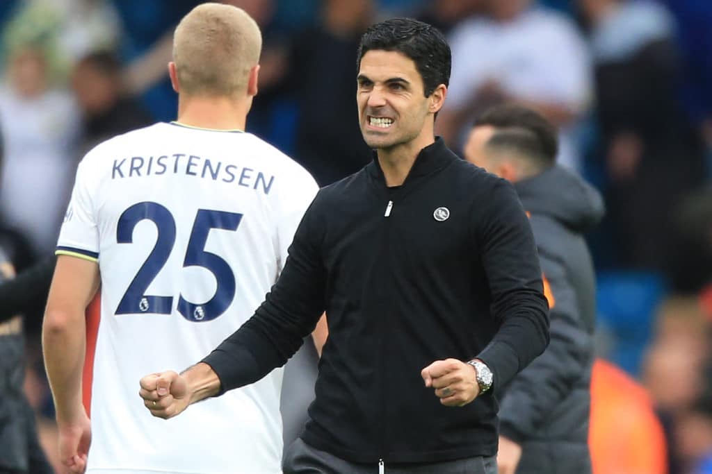 Arteta, entrenador de Arsenal. Líder de una de las ligas más poderosas del mundo: la Premier League.