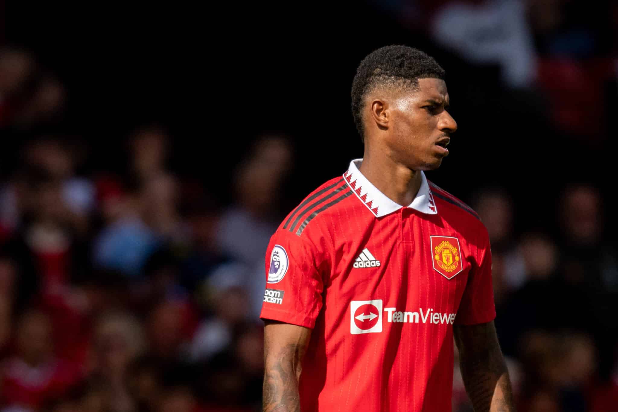 Marcus Rashford es uno de los líderes del Manchester United de Erik ten Hag.