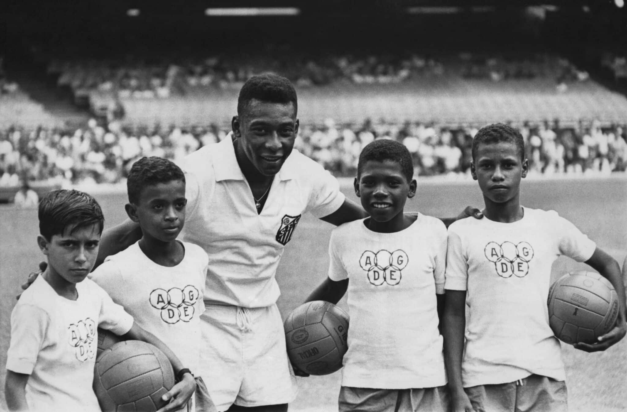 En 1970, Pelé ya era un ícono del Santos y del fútbol mundial.