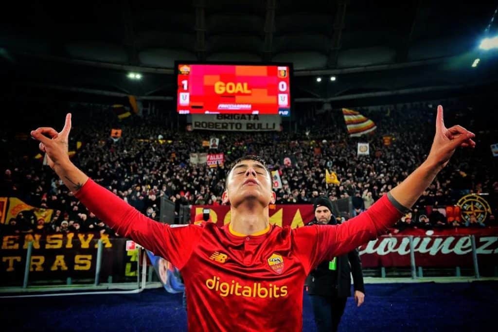 Paulo Dybala, uno de los jugadores determinantes en el Roma vs Fiorentina, Fotografía: AS Roma oficial.