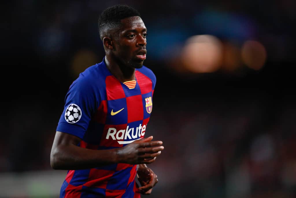 Dembele en Barcelona