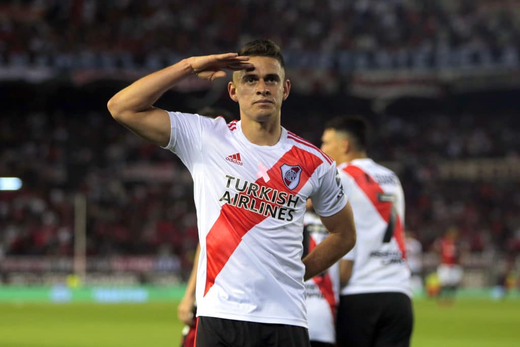 Rafael Santos Borré en River Plate