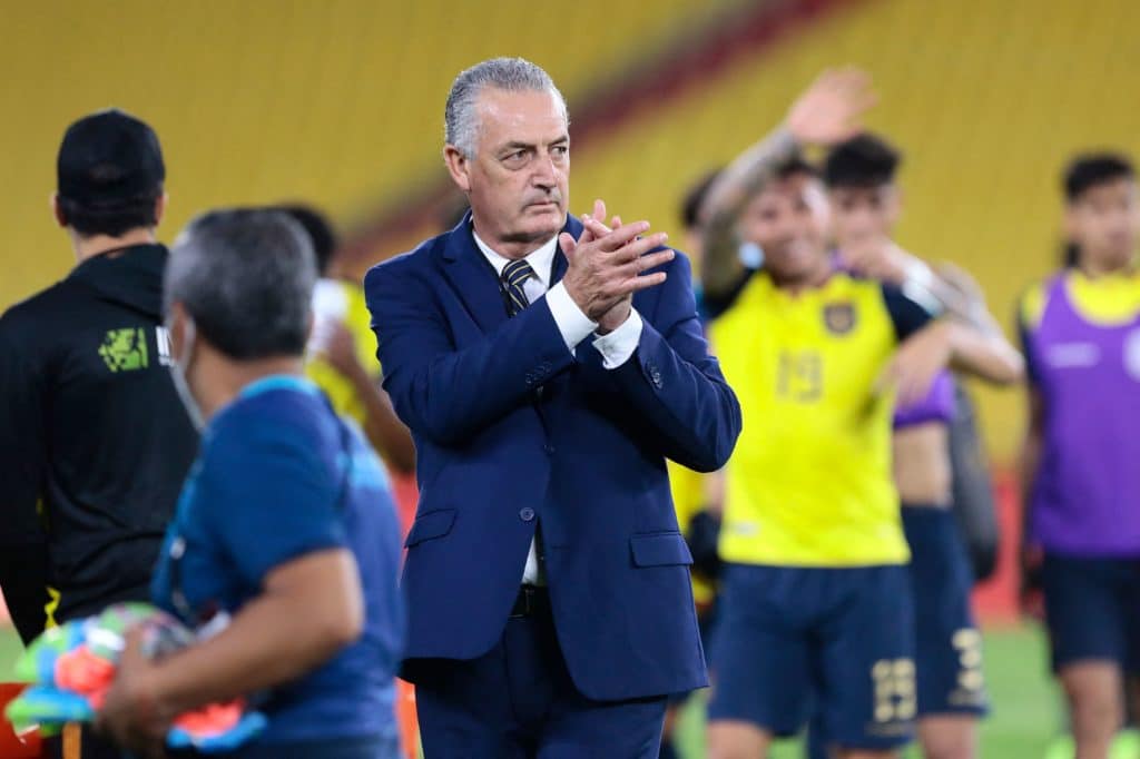 Bolivia vs Paraguay: al mando de Gustavo Alfaro, la selección paraguaya pasó de tener cinco puntos a 16 unidades, siendo grandes candidatos al ticket mundialista. (Photo by FRANKLIN JACOME / POOL / AFP) (Photo by FRANKLIN JACOME/POOL/AFP via Getty Images)