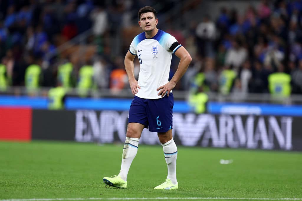 Harry Maguire viene de disputar un buen Mundial con Inglaterra.