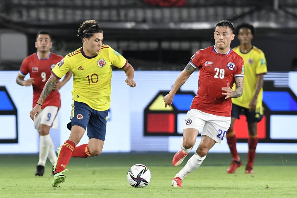 Selección Colombia vs. Chile fecha, hora, nóminas y tv