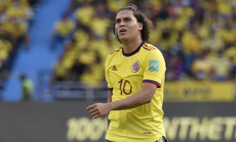 Juan Fernando Quintero con la Selección Colombia