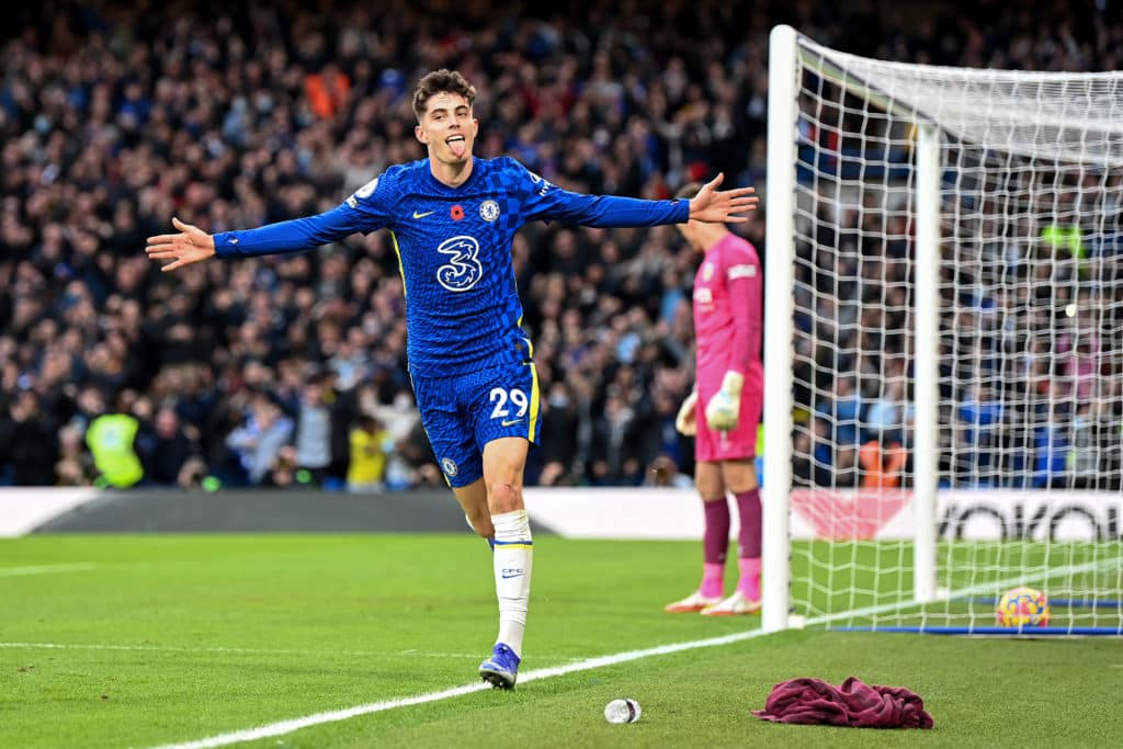 Hazard con Chelsea en un partido de fútbol