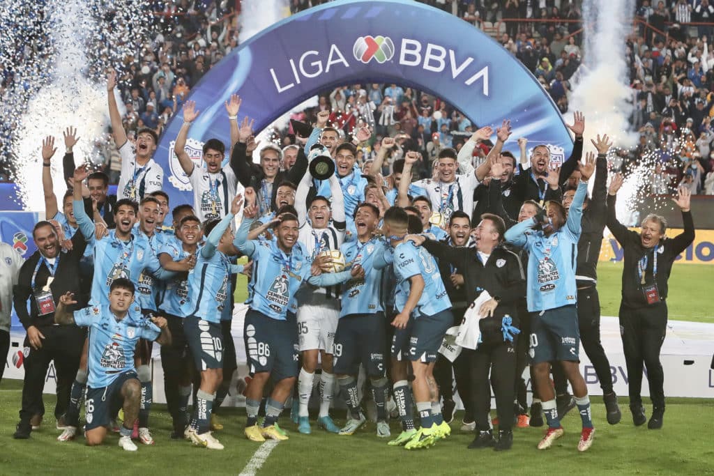 Pachuca campeón del C2022 con Nico Ibáñez como goleador, Fotografía por: Refugio Ruiz/Getty Images