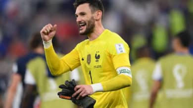 Hugo Lloris en tiempos felices en Francia