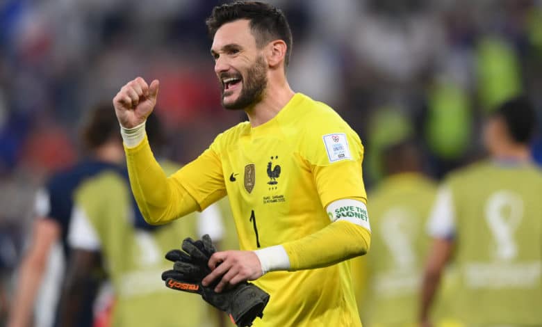 Hugo Lloris en tiempos felices en Francia