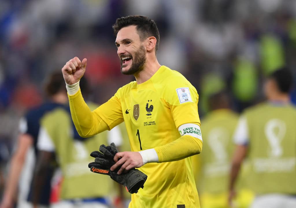 Hugo Lloris en tiempos felices en Francia