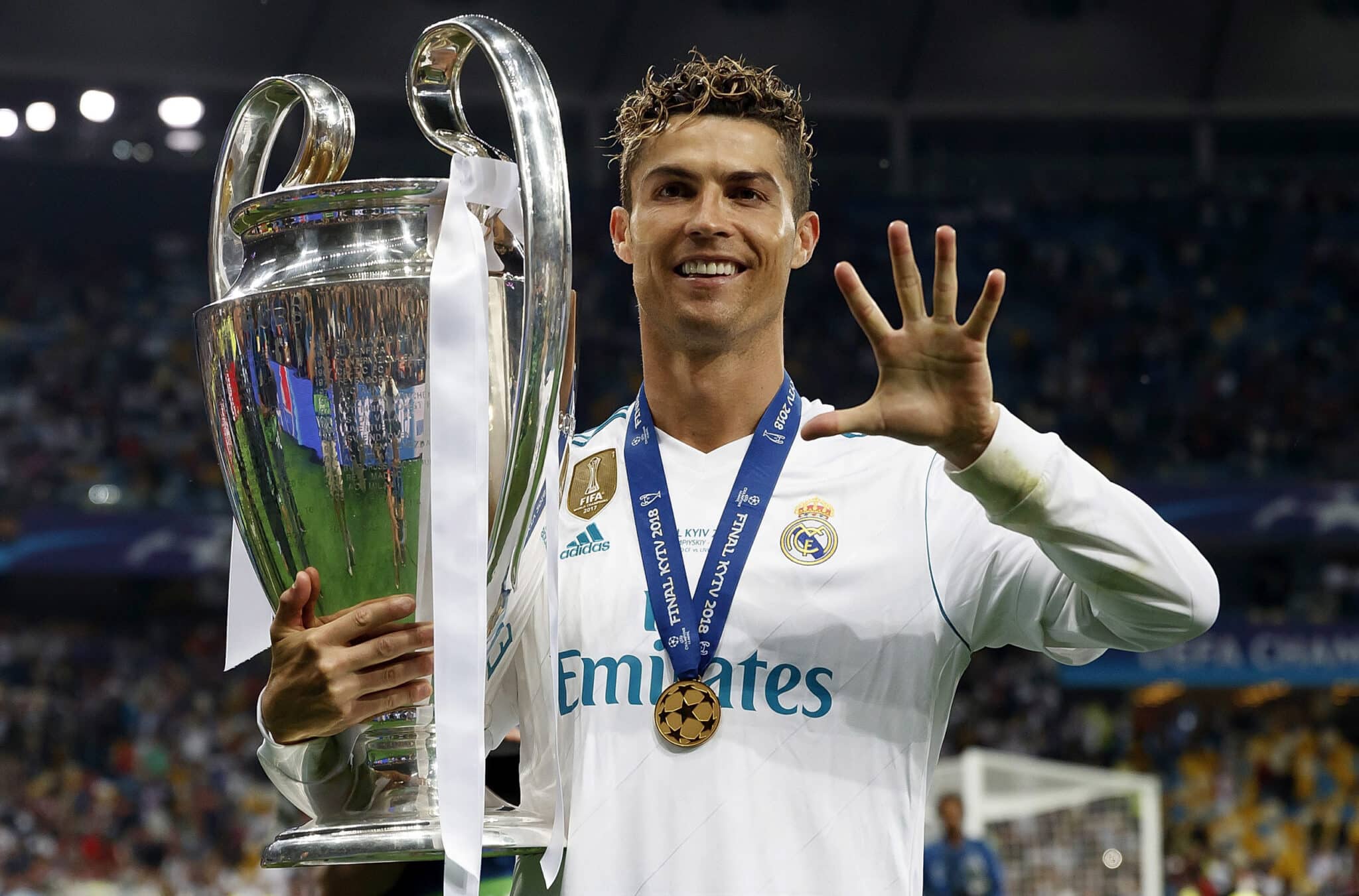 Cristiano Ronaldo lleva 5 Balones de Oro