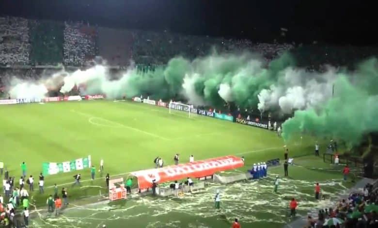 La hinchada de Atlético Nacional