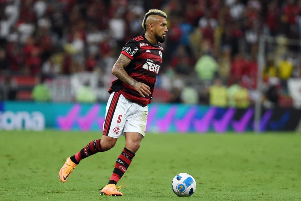 Arturo Vidal no ha tenido el impacto deseado en el Flamengo.