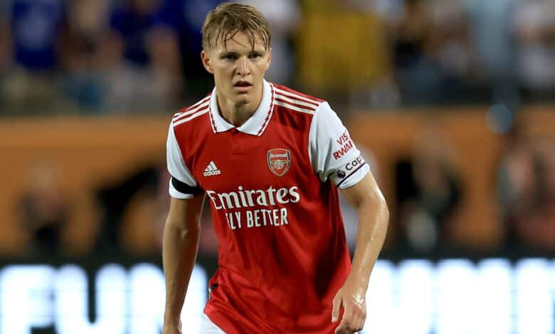 Arsenal vs Tottenham: Odegaard está pasando por un excelente momento