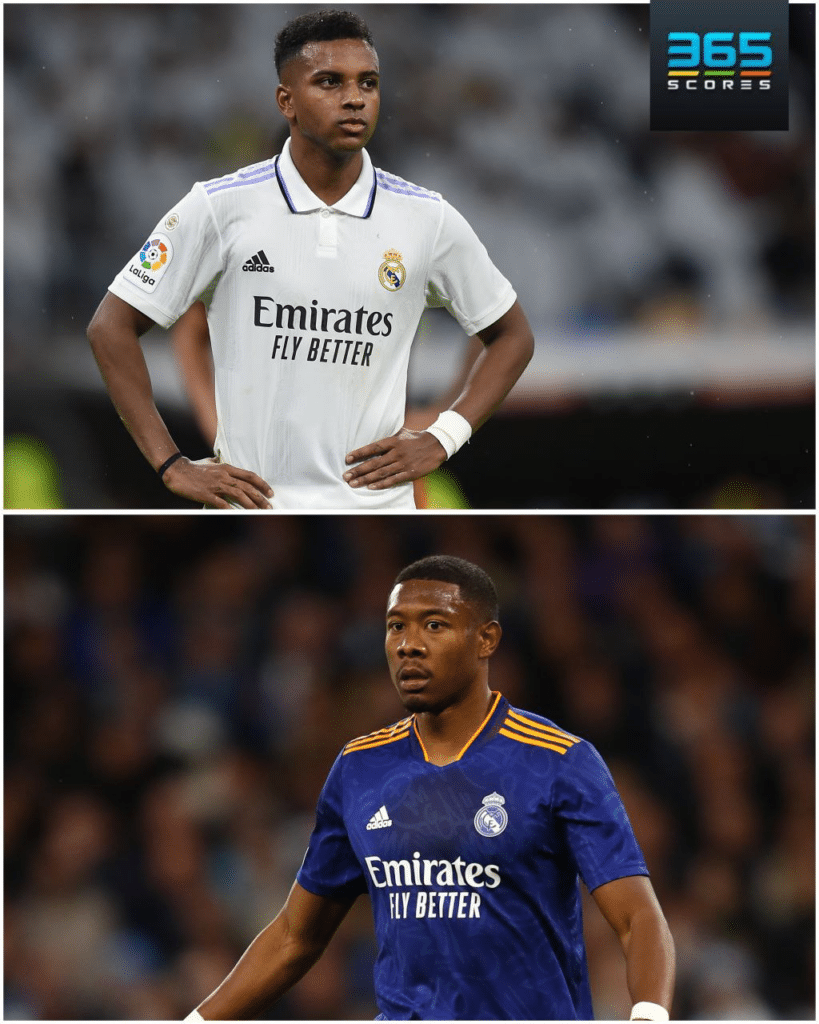 Alaba y Rodrygo bajas en Real Madrid