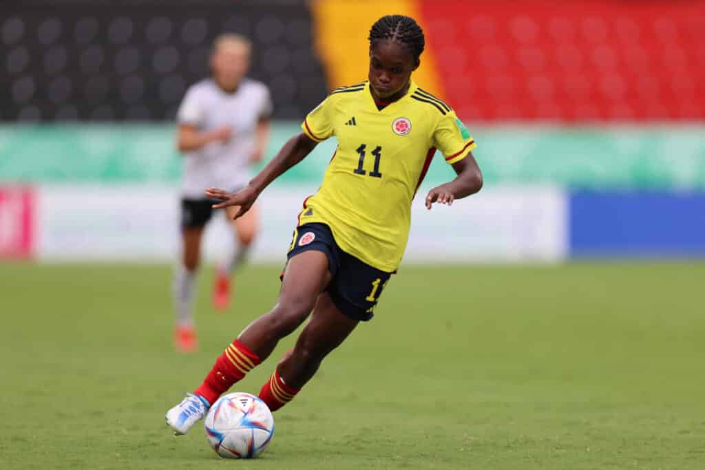 Linda Caicedo con la Selección Colombia en los Juegos Olímpicos Paris 2024, jugará en el partido Francia vs. Colombia