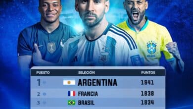 Ranking FIFA de Abril