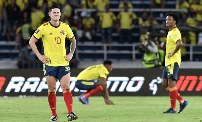 James Rodríguez con la Selección Colombia