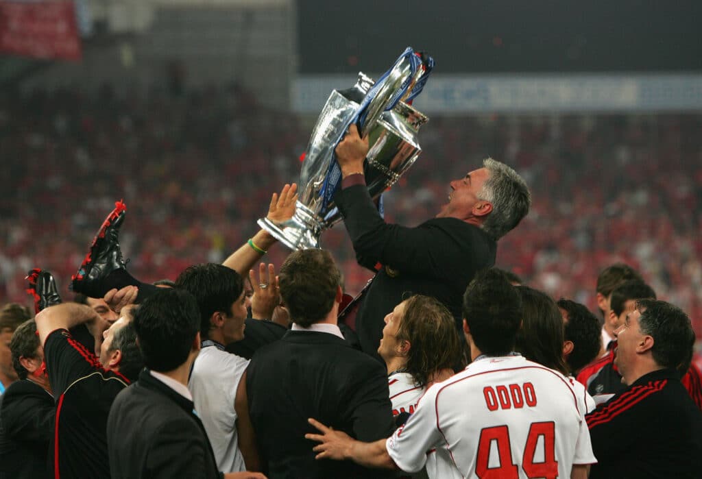 Carlo Ancelotti es el técnico más ganador de la Champions