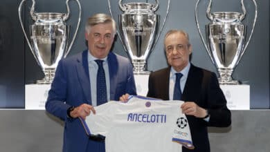 Carlo Ancelotti en la Champions League