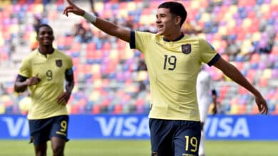 Kendry Pérez con la Selección Ecuador ha anotado un gol en la Eliminatoria