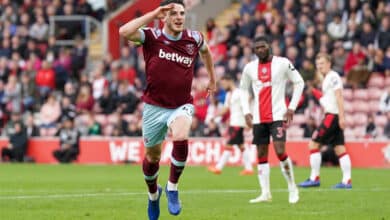 Declan Rice jugará en el Arsenal