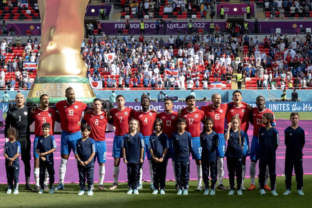 La selección de Costa Rica no logró pasar la fase de grupos en el Mundial de Qatar 2022. Perdió contra España y Alemania. Solo consiguió una victoria contra Japón en la segunda jornada del torneo. (Photo by Sebastian Frej/MB Media/Getty Images)