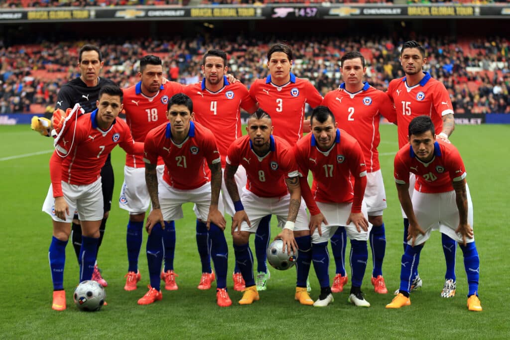 La Generación Dorada. La camada de jugadores más importantes en la historia del fútbol chileno. (Photo by Marc Atkins/Mark Leech/Getty Images)