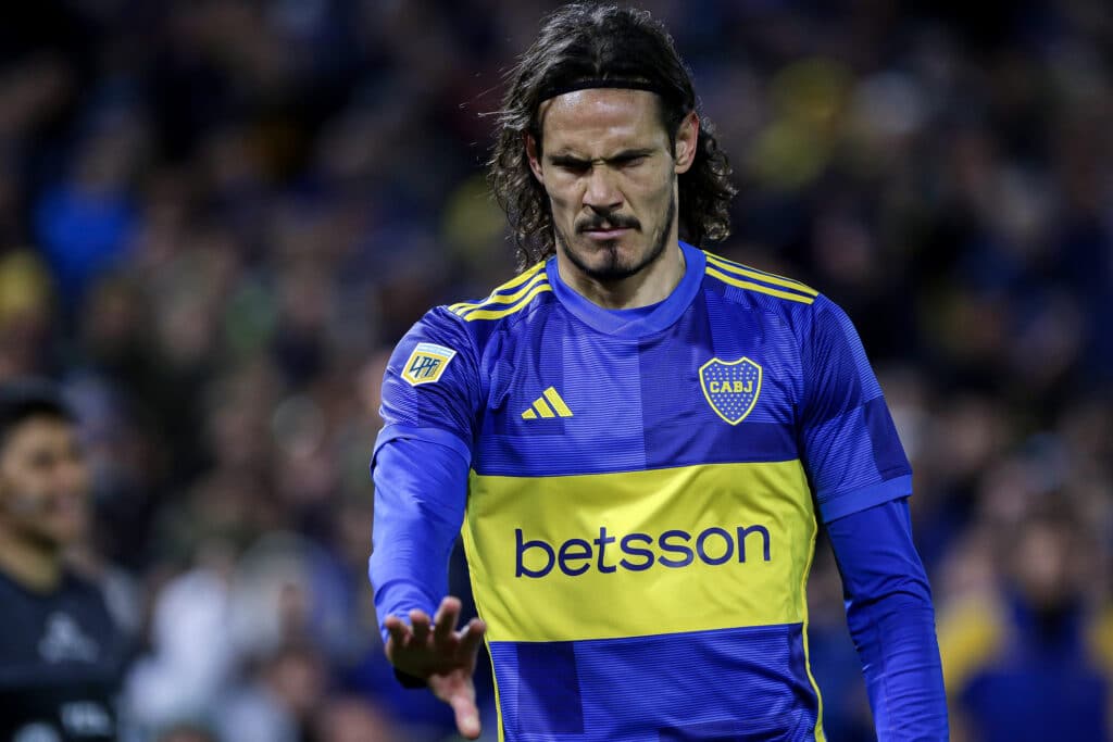 Edinson Cavani en Boca