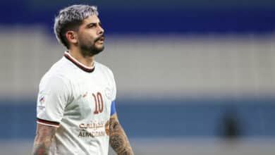 Ever Banega, capitán de su equipo en Arabia Saudita. Llegaría a Newells