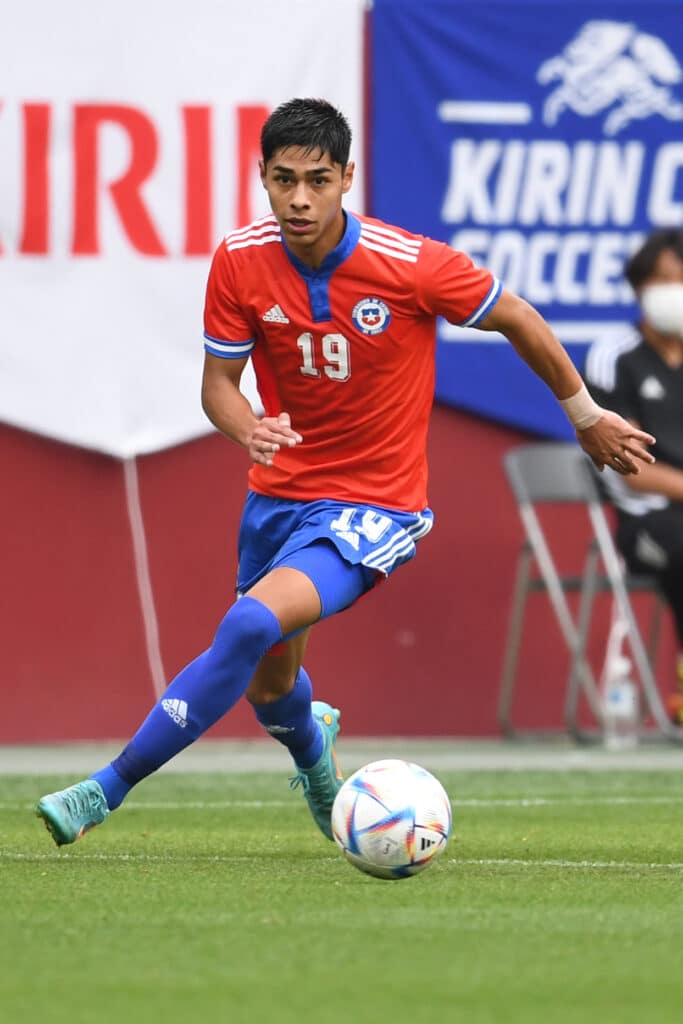 Darío Osorio es una de las mayores promesas de Chile de cara al futuro. (Photo by Masashi Hara/Getty Images)