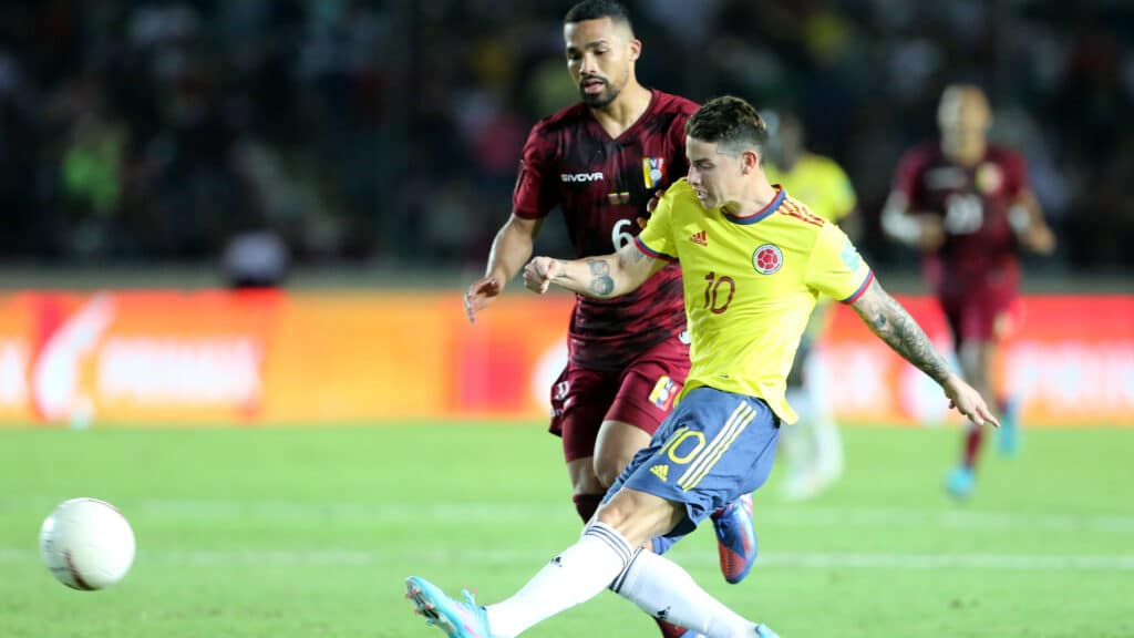 James Rodríguez, Selección Colombia vs. Venezuela Eliminatorias Sudamericanas