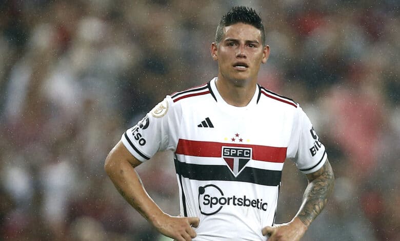 Colombianos en el exterior: James Rodríguez con Sao Paulo