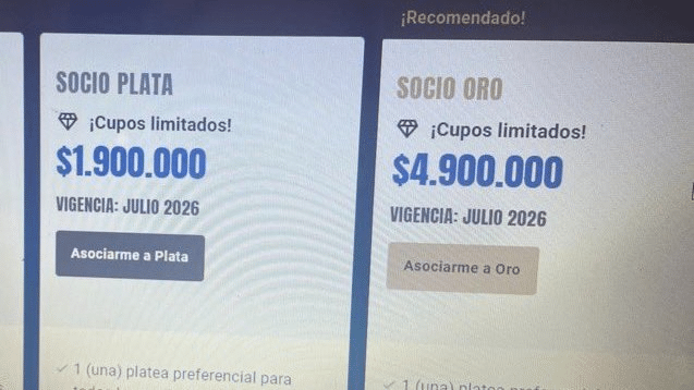 Precios de AFA ID