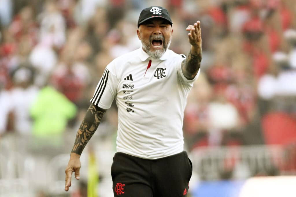 Sampaoli en Flamengo como entrenador