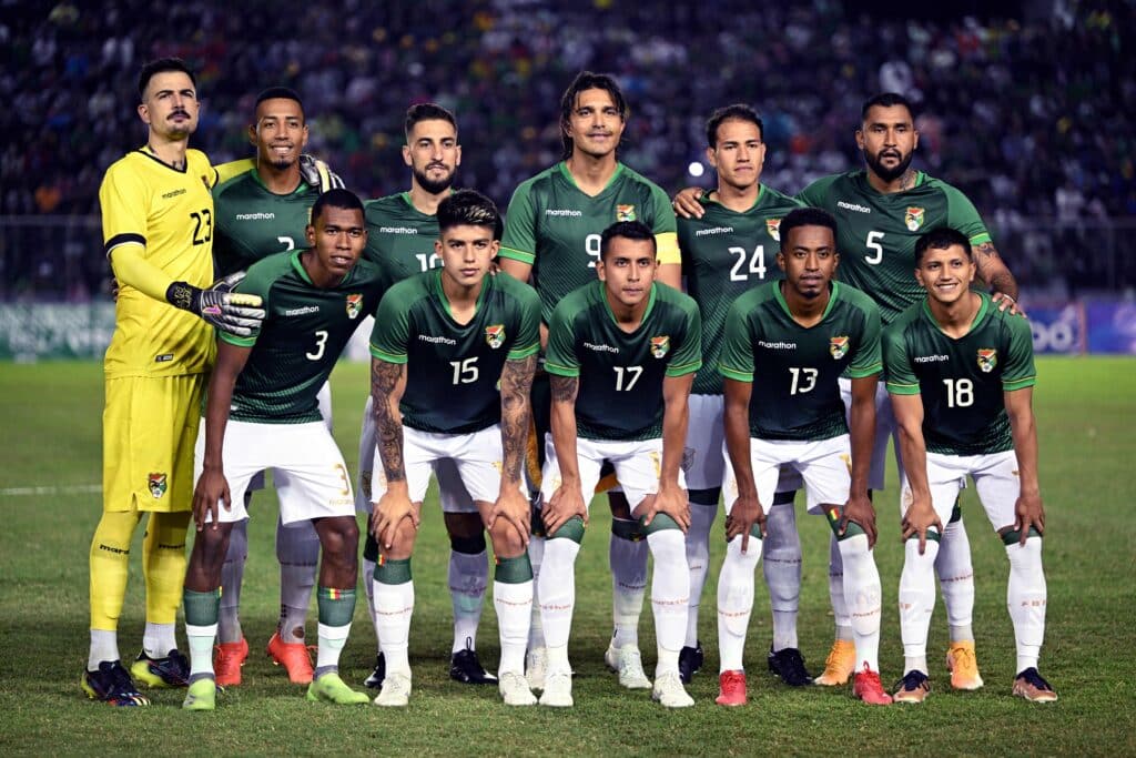 La selección de Bolivia también se ha visto perjudicada debito a la paralización del fútbol boliviano. (Photo by AIZAR RALDES/AFP via Getty Images)