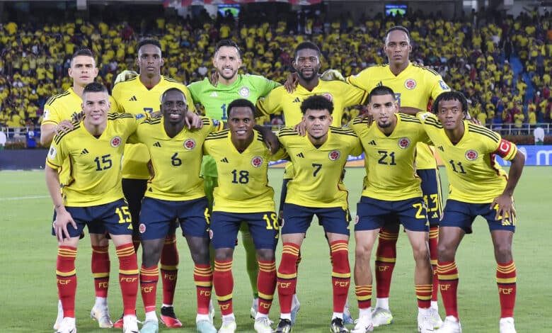 La Selección Colombia en disputa de las Eliminatorias Sudamericanas