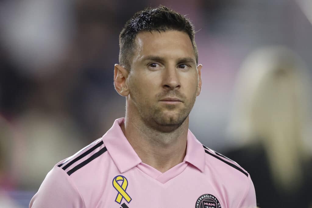 Lionel Messi en Inter Miami vs Nashville