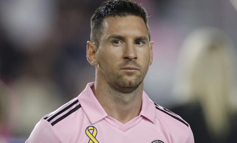 Lionel Messi en Inter Miami vs Nashville