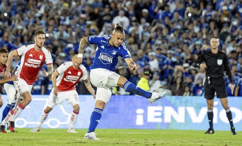 Millonarios e Independiente Santa Fe en el clásico bogotano de la Liga BetPlay