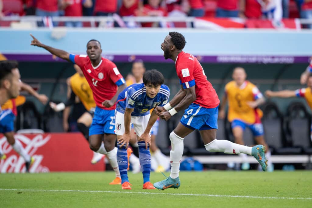 Costa Rica sorprendió y venció a Japón 1-0 en Catar