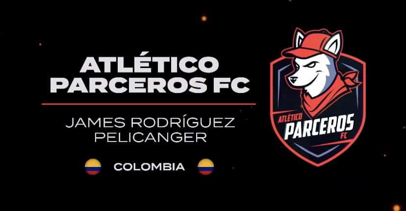 Atlético Pareceros FC, el equipo de James Rodríguez para la Kings League. Foto: Kings League Oficial.