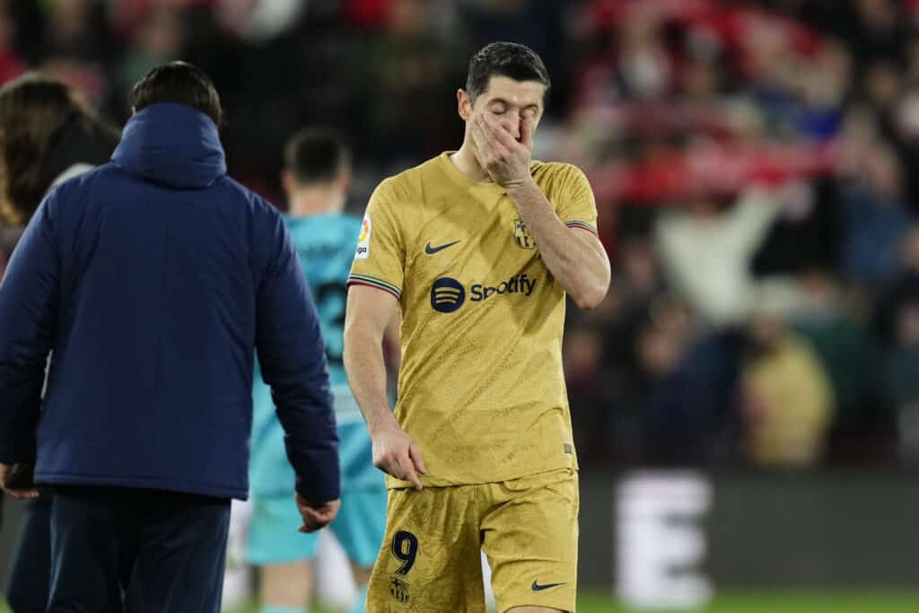 Robert Lewandowski lesionado se pierde el Clásico