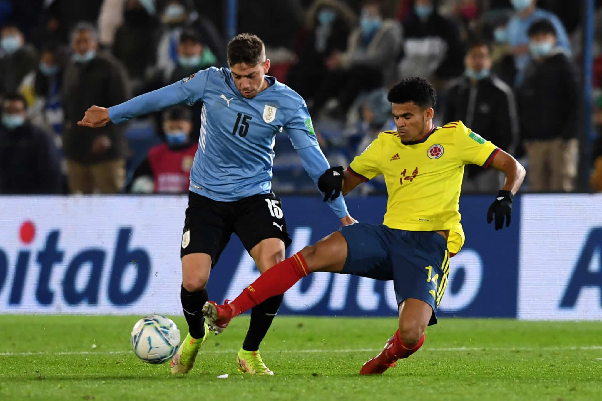 Colombia vs. Uruguay, historial de partidos por Eliminatoria