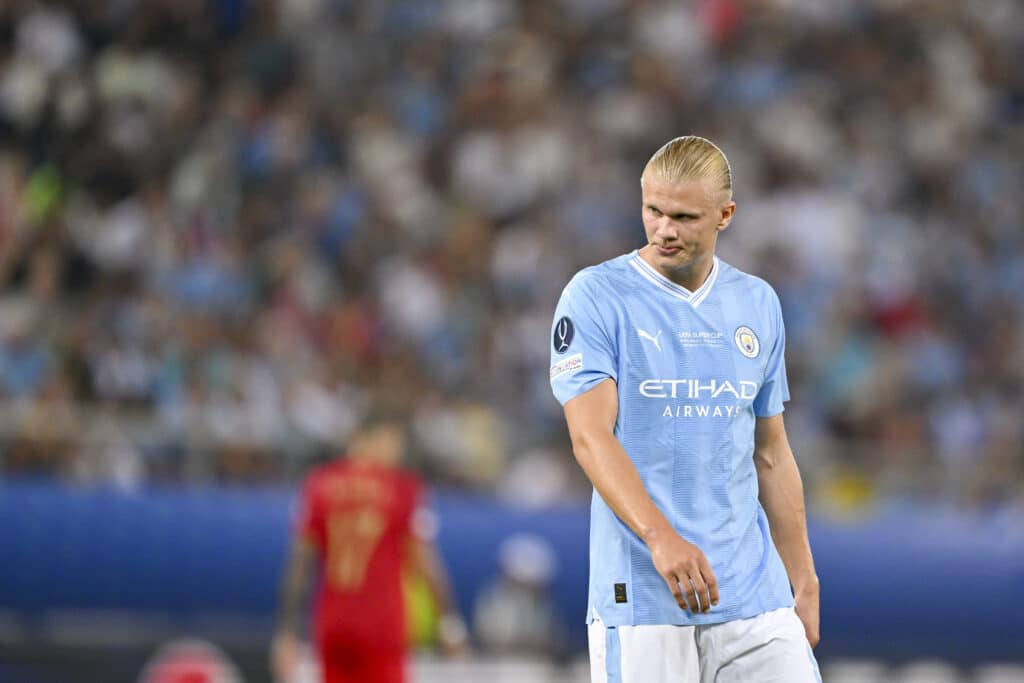 Erling Haaland podría ser una de las claves para el RB Leipzig vs Manchester City. (Photo by Harry Langer/DeFodi Images via Getty Images)